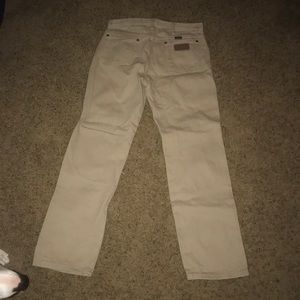 Wrangler cowboy cut jean (tan)